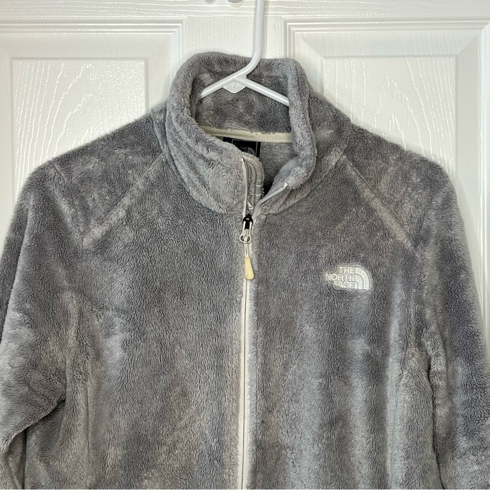 ⭐️ THE NORTH FACE Women’s Osito Full
Zip Fleece Jacket Gray Size MEDIUM - Picture 6 of 16